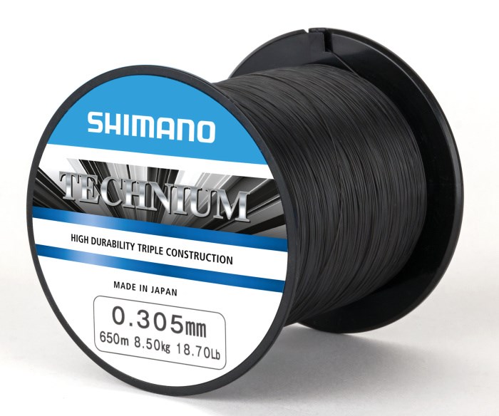 Shimano Vlasec Technium PB Čierny-Priemer 0,285 mm / Nosnosť 7,50 kg / Návin 650 m