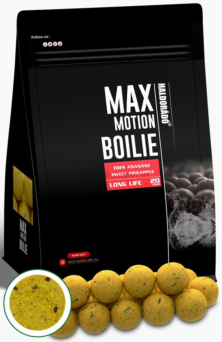 Haldorádó MAX MOTION Boilie Premium Soluble 24 mm 800 g Sladký ananás