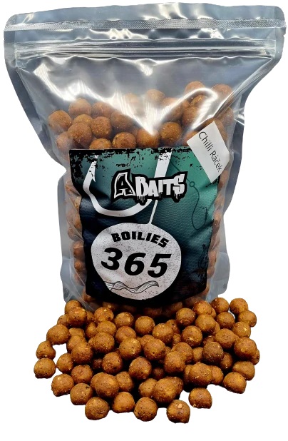 BOILIES ABAITS 365 Chilli Ráček 24mm 1kg