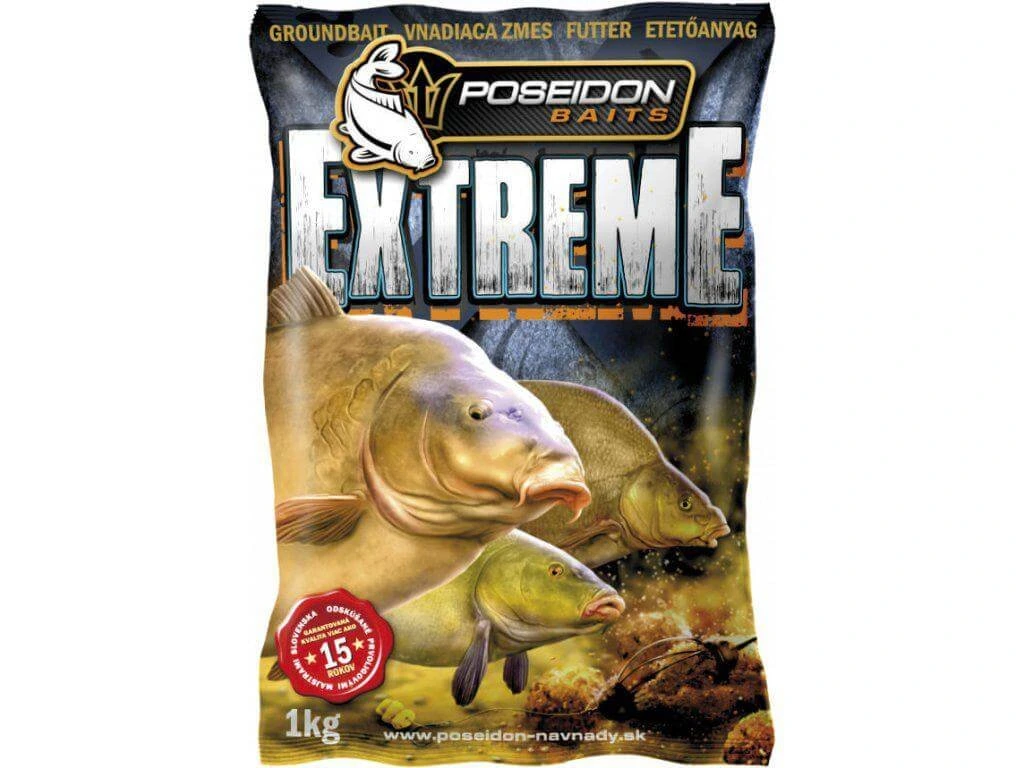 POSEIDON BAITS Extreme Ground Bait 1KG MED