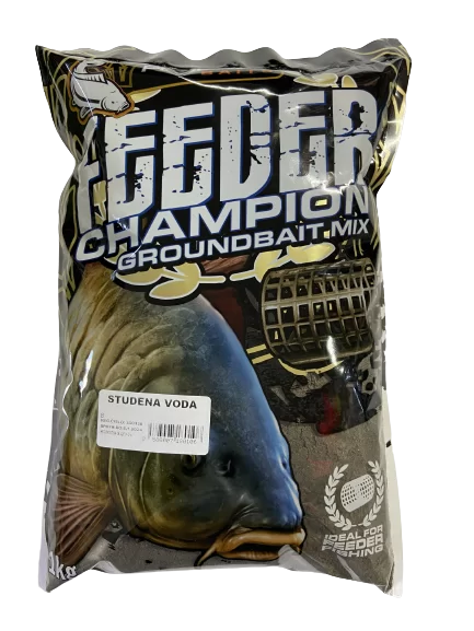 POSEIDON BAITS CHAMPION FEEDER MIX EXTRA 1KG STUDENÁ VODA